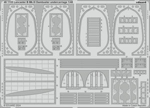 Eduard BIG49413 Lancaster B Mk. III Dambuster PART II HONG KONG MODELS 1/48 – imagen 4