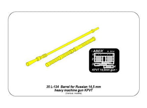 Aber 35L-124 Barrel for Russian 14,5mm heavy machine gun KPVT 1/35 – imagen 8
