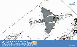 Magic Factory 5002 A-4M Skyhawk Light Attack Aircraft 2 in 1 1/48 – imagen 9