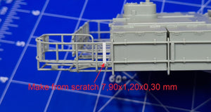 Eureka XXL ER-3575 K2 Black Panther MBT Towing Cables &amp;amp; Holders (Academy) 1/35 – immagine 21
