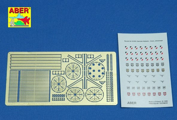 Aber 16001 German helmets - liners, chinstrap 1/16