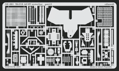 Eduard 35401 M-113 ACAV extérieur 1/35 Tamiya – image 2