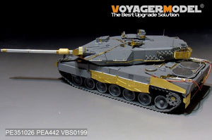 Maquette Voyager PE351026 Leopard 2A6 allemand moderne de base pour Border BT-002 1/35