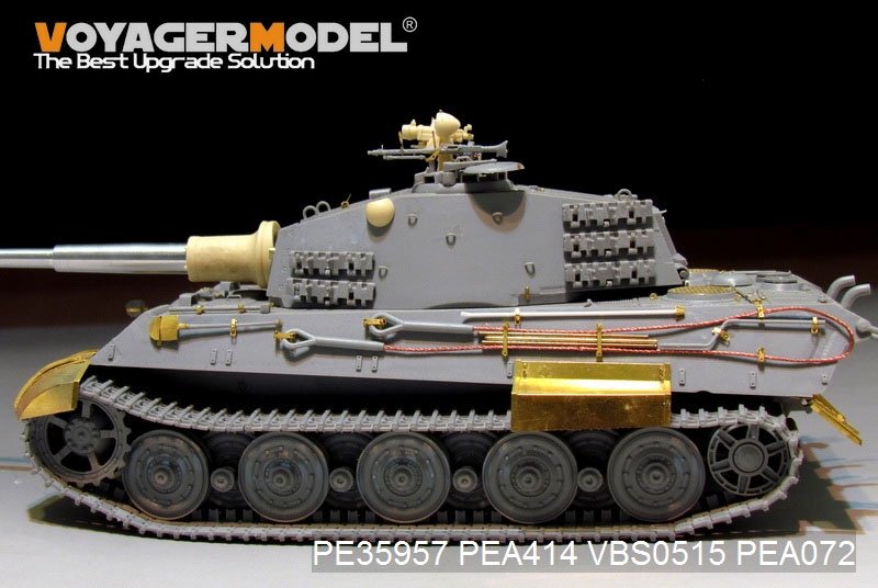 Voyager Model PE35957 WWII German King Tiger (Hensehel Turret) For HOBBYBOSS 84533 1/35 – imagen 13