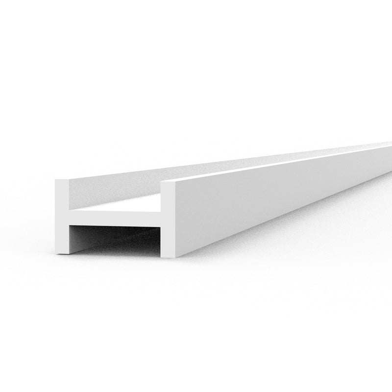 AK Interactive AK6565 BEAMS I SHAPE 2.50 x 1.50 x 350mm – STYRENE – (4 units) – imagen 2
