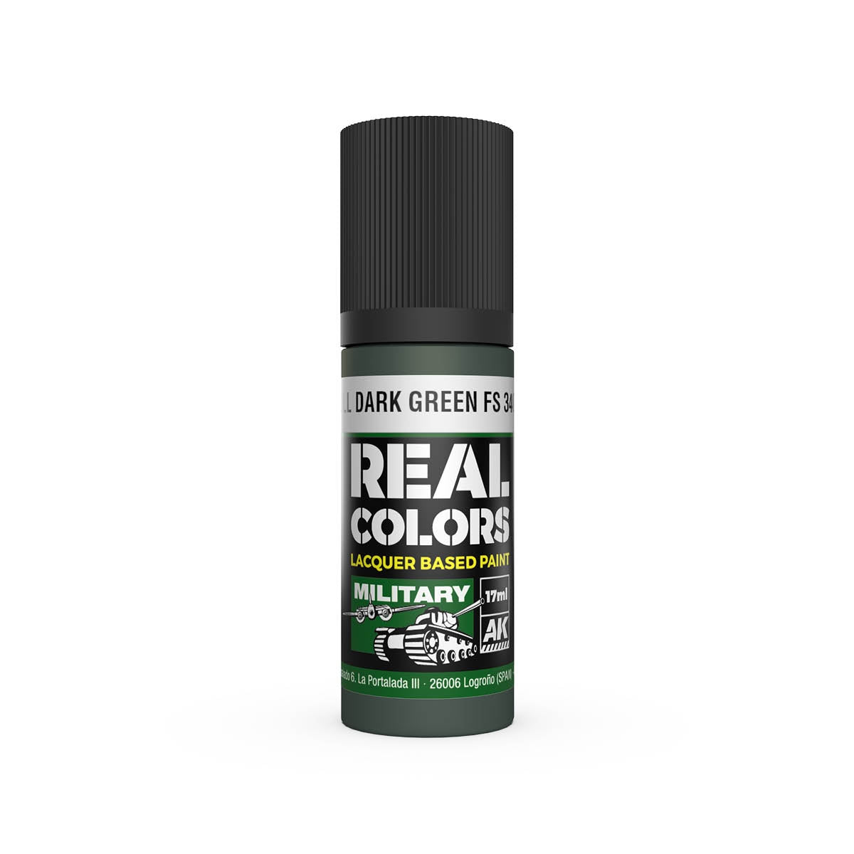 AK Interactive RC902 Dull Dark Green FS 34092 17 ml – immagine 2