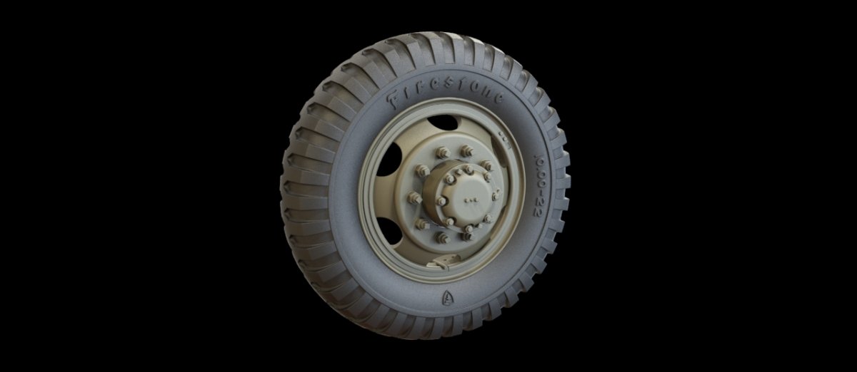 Panzer Art RE35-373 White 666 Road Wheels (Firestone) 1/35 – imagen 2