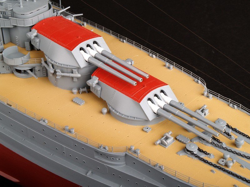 Trumpeter 03701 USS Arizona BB-39 1/200 – imagen 32
