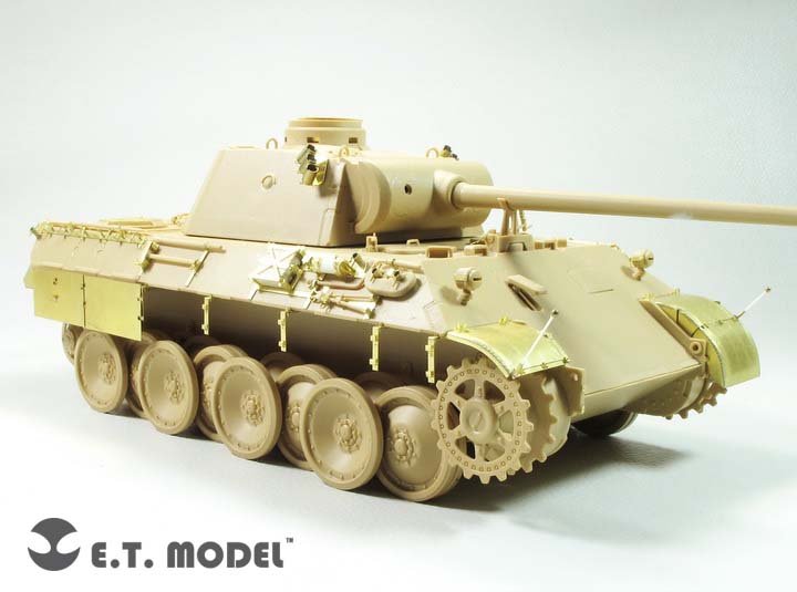 E.T. Model E35-242 WWII German Panther D Basic (For TAMIYA Kit) 1/35 – imagen 5
