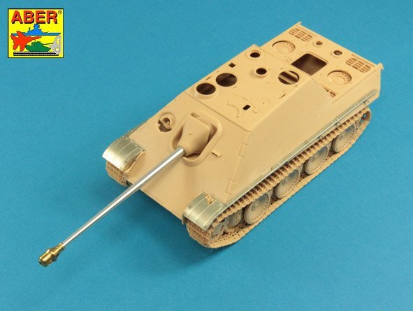 Aber 35L-270 German 8,8cm One part Pak 43/3 L/71 barrel for Jagdpanther Ausf G1 early 1/35 – imagen 11