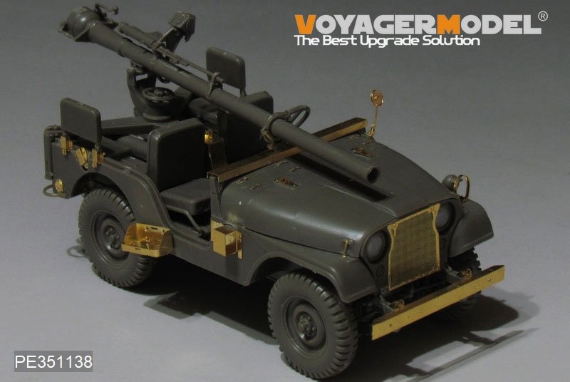 Voyager Model PE351138 IDF 1/4 TON 4X4 M38A1/CJ-5 TOLAR upgrade set（For AF35S96 AF35S9) 1/35 – imagen 3