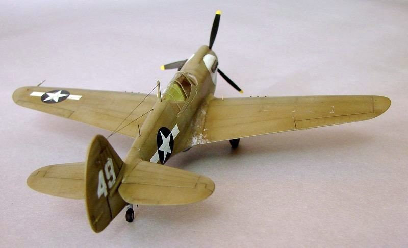 Hasegawa A9 P-40N Warhawk 1/72 – imagen 5