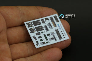 Quinta Studio QD72039 F-15E 3D-Printed &amp;amp; coloured Interior on decal paper (Academy) 1/72 – imagen 9