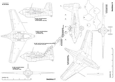Kagero 7117 The Messerschmitt Me 163 Komet EN/PL – immagine 3