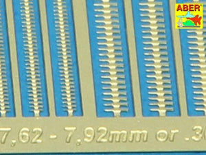 Aber 72A13 Taśmy amunicyjne 7,62-7,92 lub .30 i .50 cala / Ammo belts 7,62-7,92 or .30 and .50 1/72 – imagen 2