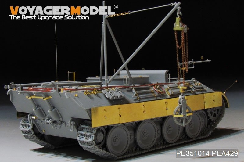 Voyager Model PE351014 WWII German Bergepanther Ausf.D Early Prodution Basic（For TAKOM 2102）1/35 – imagen 2