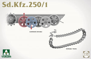 Takom 2184 Sd.Kfz.250/1 1/35 – imagen 7