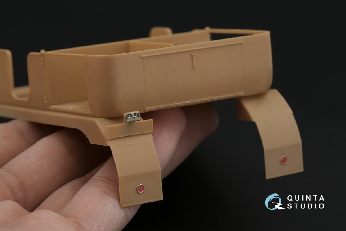 Quinta Studio QD35075 Sd.Kfz.6-1 BN9b 3D-Printed &amp;amp; coloured Interior on decal paper (Bronco) 1/35 – imagen 7