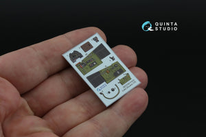 Quinta Studio QD72182 P-51D Mustang Late 3D-Printed &amp;amp; coloured Interior on decal paper (Eduard) 1/72 – imagen 5