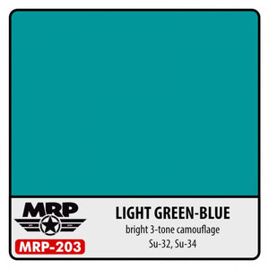 Peinture MR. Paint MRP-203 Vert clair - Bleu SU-34 30 ml