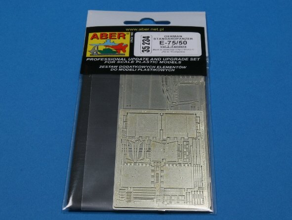 Aber 35234 German Standardpanzer E-75/50 - vol. 2 - additional set - fenders 1/35 – imagen 3