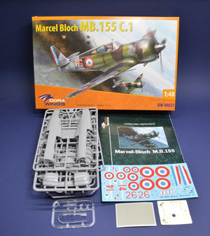Dora Wings 48021 Marcel-Bloch MB.155С 1/48 – immagine 3