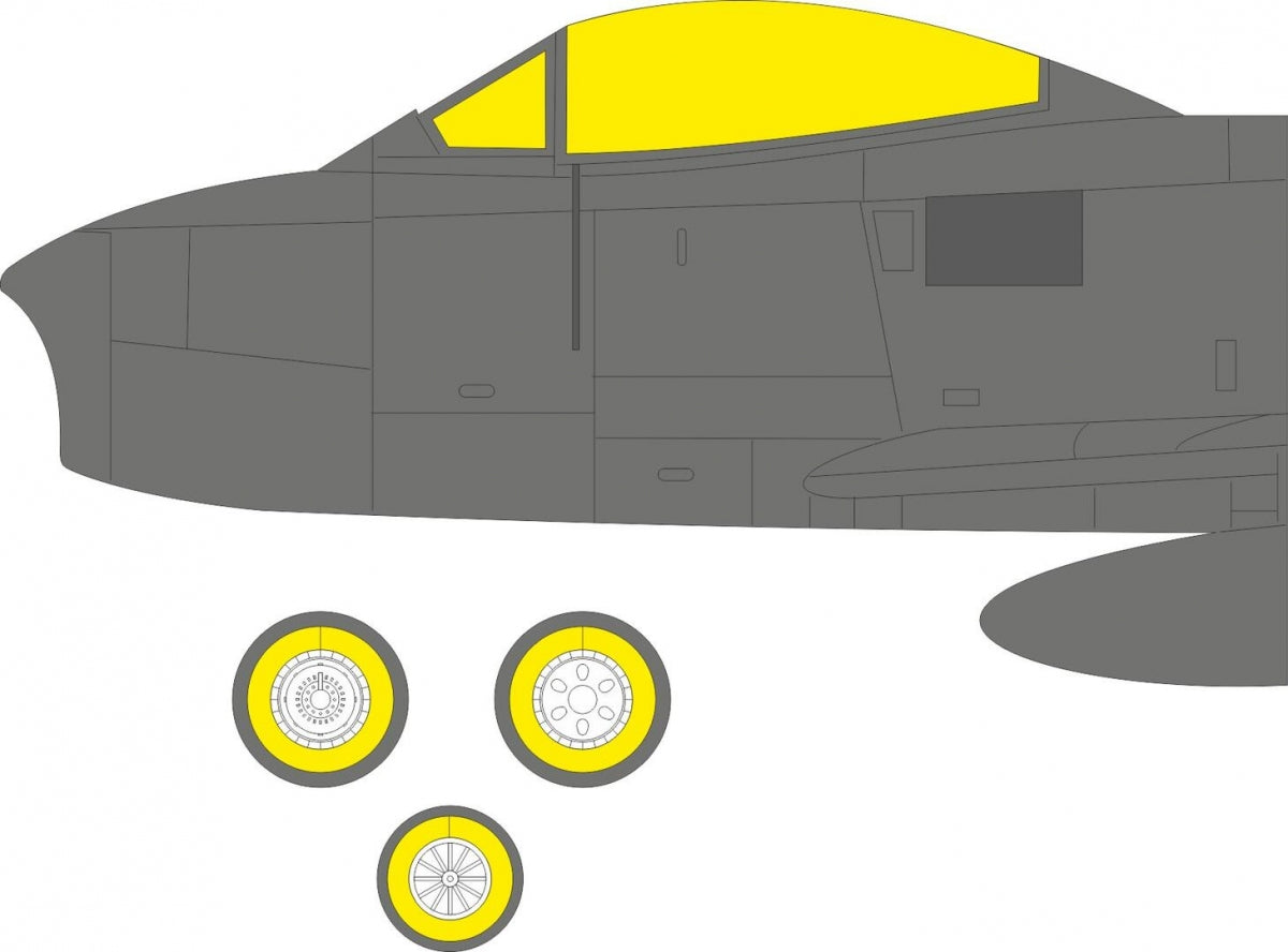 Eduard EX1090 F-86F-25/30 Airfix 1/48
