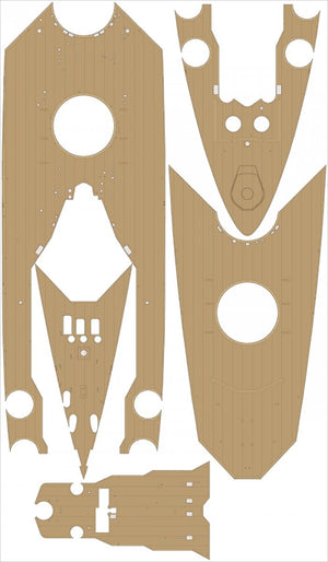 Pontos 23007F1 HMS RODNEY 1942 Detail Up Set 1/200 – imagen 4