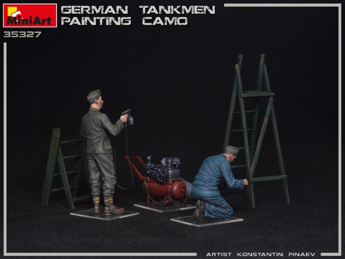 MiniArt 35327 GERMAN TANKMEN CAMO PAINTING 1/35 – imagen 2