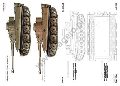 Kagero 7075 Panzerkampfwagen VI Tiger EN/PL – zdjęcie 5