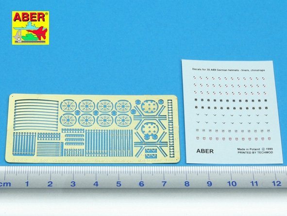 Casques allemands Aber 35A069 - inserts, sangles (1/35) – image 2