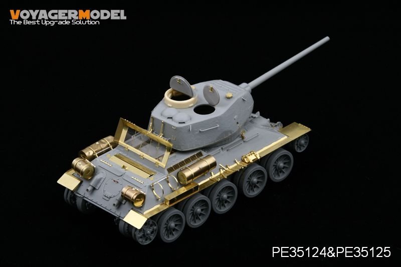 Garde-boues Voyager modèle PE35125 pour T-34 Mod 42-44 pour tous les modèles au 1/35 – image 4