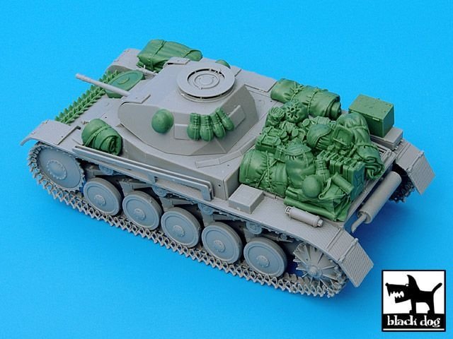 Black Dog T35032 Pz.Kpfw. II Ausf C accessories set 1/35 – imagen 5