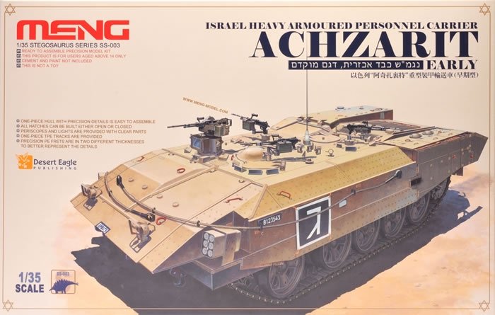 Meng Model SS-003 Achzarit Israel Heavy Armoured Personnel Carrier 1/35