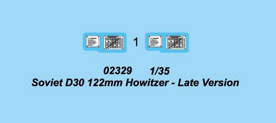 Trumpeter 02329 Soviet D-30 122mm Howitzer - Late Version 1/35 – imagen 4