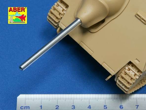 Aber 35L-077 German 75 mm Pak39 L/48 barrel for Hetzer or E10 1/35 – imagen 3