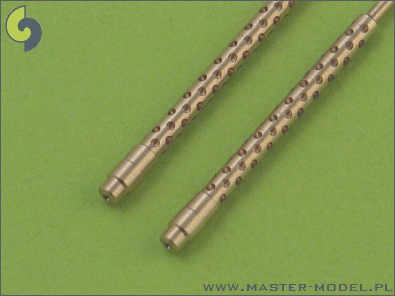 Master AM-48-022 Japanese Type 97 7,7mm machine gun barrels (2pcs) 1/48 – zdjęcie 2