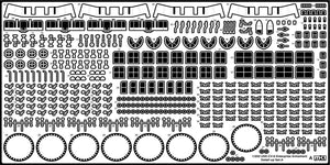 MK1 Design MD-20021 US Navy Aircraft Carrier CV-6 Enterprise Detail Up Parts Dx for Trumpeter 1/200 – imagen 65