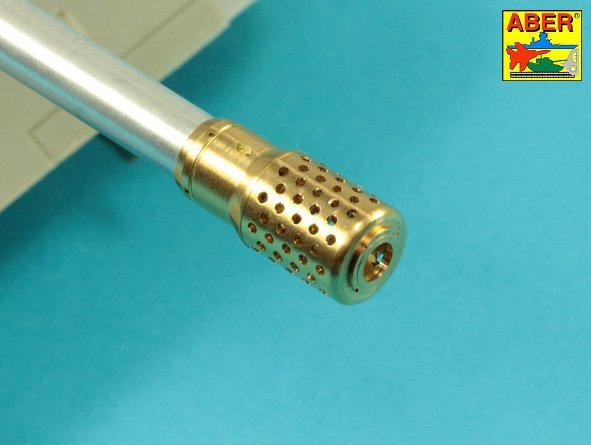 Aber 35L-263 Barrels for German E-100 (Dragon) Tank 15cm &amp;amp; 7.5cm 1/35 – image 5