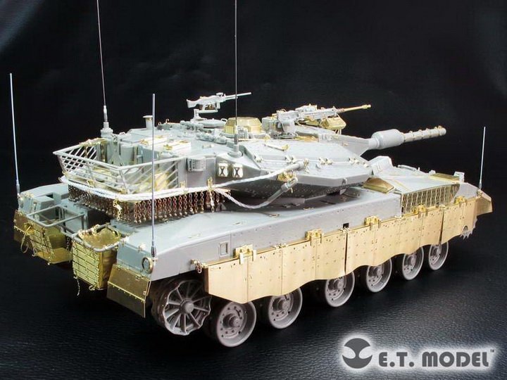 E.T. Model E35-246 Israeli Merkava Mk.3D Late LIC MBT (For MENG TS-025) 1/35 – imagen 7