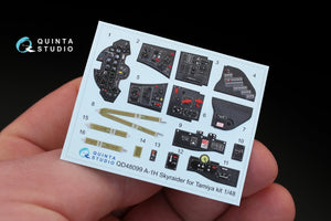Quinta Studio QD48099 A-1H 3D-Printed &amp;amp; coloured Interior on decal paper (for Tamiya kit) 1/48 – imagen 2
