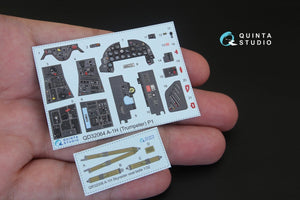 Quinta Studio QD32064 A-1H Skyraider 3D-Printed &amp;amp; coloured Interior on decal paper (for Trumpeter kit) 1/32 – imagen 2