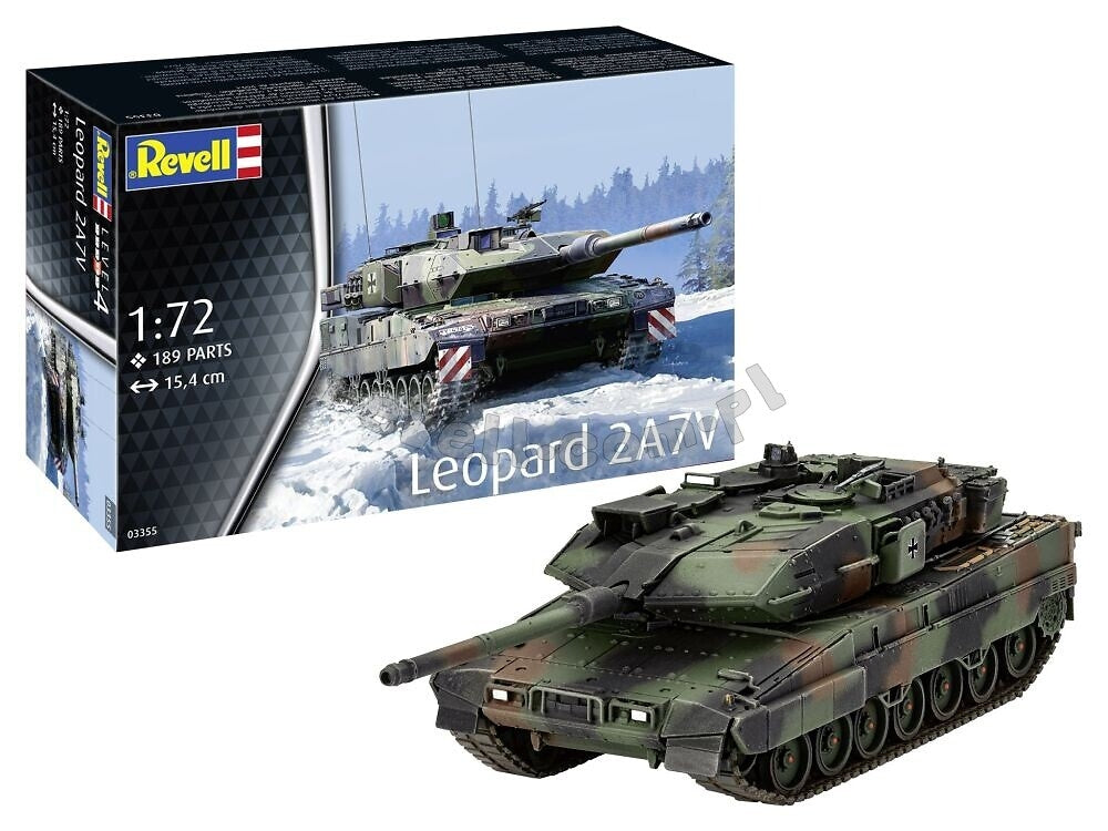 Maquette Revell 63355 Leopard 2 A7V au 1/72