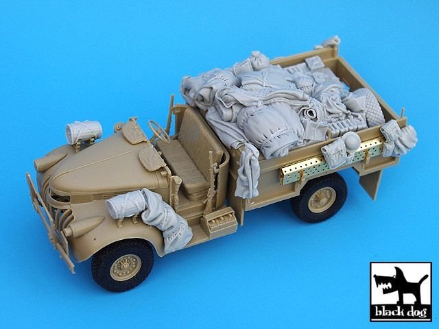 Black Dog T35015 British SAS Chevrolet Africa for Tamiya 1/35 – immagine 2