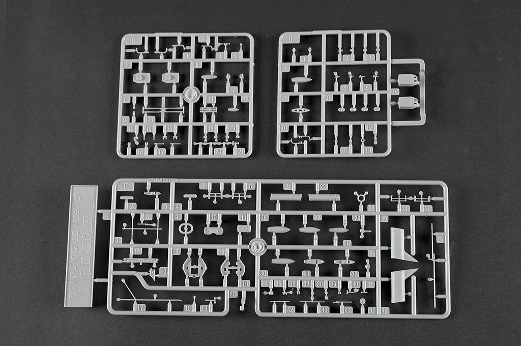 Trumpeter 06745 HMS York 1/700 – Bild 5