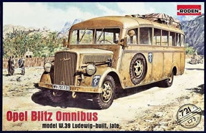 Roden 721 Opel Blitz Omnibus (modèle W.39 Ludewig, version tardive) (1/72)
