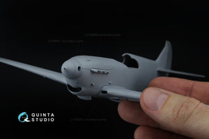 Quinta Studio QT48067 LaGG-3 série 66 Radiateurs, capots et cône d&amp;#39;hélice (Zvezda) 1/48 – image 4