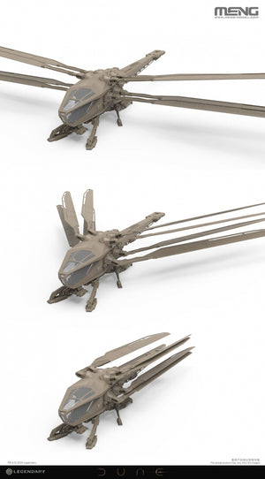 Meng Model DS-007 Dune Atreides Ornithopter 1/72 – immagine 10