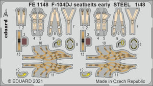 Eduard BIG49282 F-104DJ KINETIC 1/48 – imagen 4