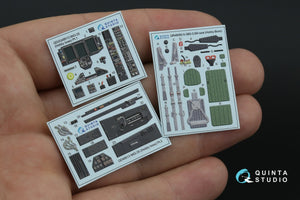 Quinta Studio QD48513 MiG-35 3D-Printed coloured Interior on decal paper (HobbyBoss) 1/48 – imagen 3